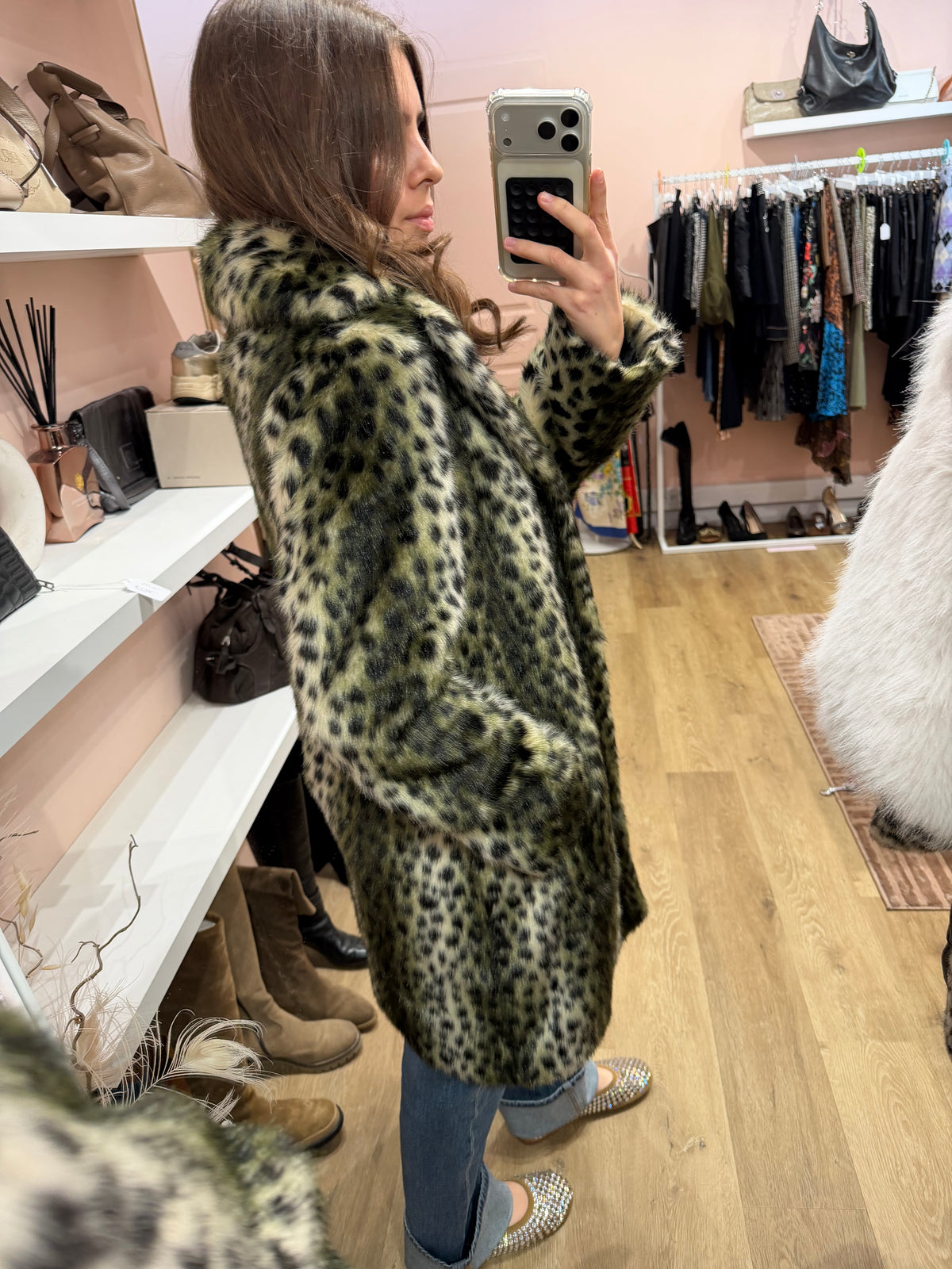 Manteau léopard · Fracomina · T.M 12/10