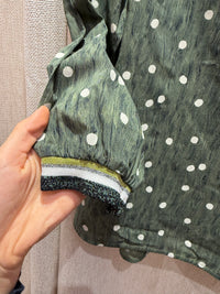 Bellerose Verte et pois T.L - Blouse 20/09