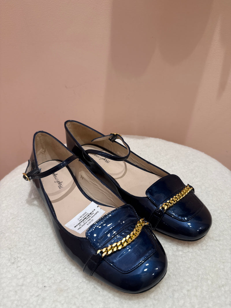 Ballerines bleu marine Mellow Yellow T.37 25/07