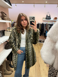 Manteau léopard · Fracomina · T.M 12/10