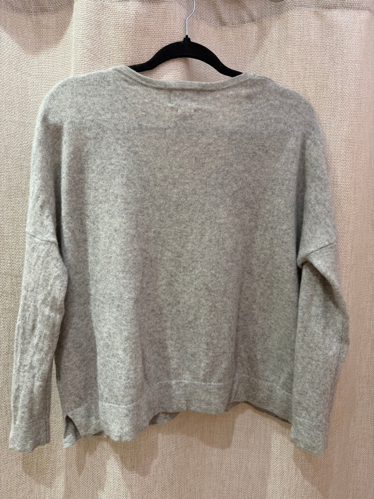 pull gris not shy en cachemire T.L 28/08