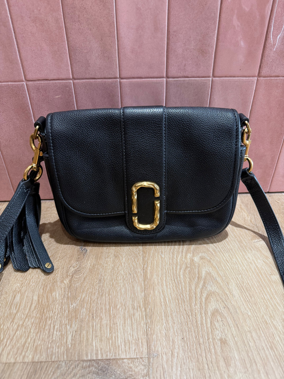Sac marc Jacobs noir en cuir 06/08