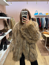 Manteau en vrai fourrure Maje T.U 10/09
