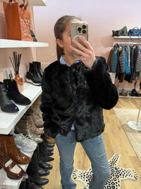 Veste fausse fourrure I.code