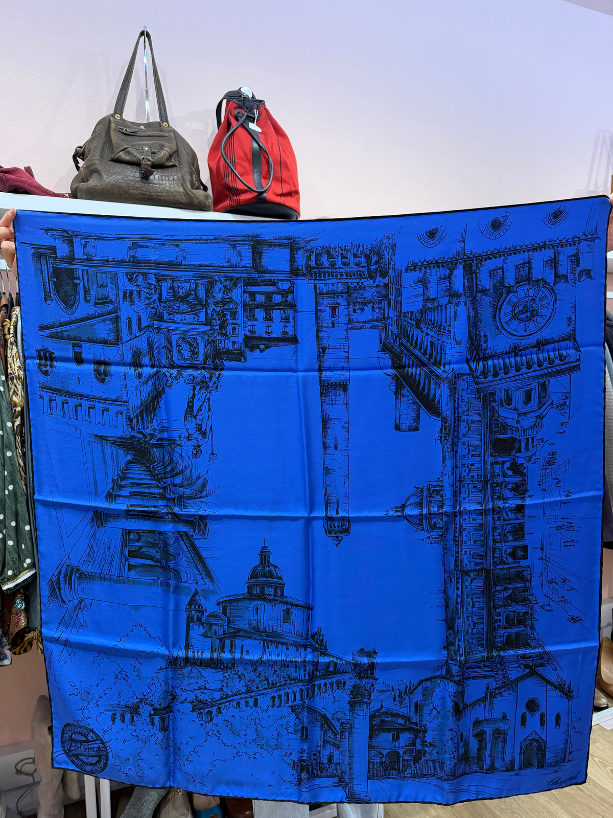 Foulard Chopard soie 20/10