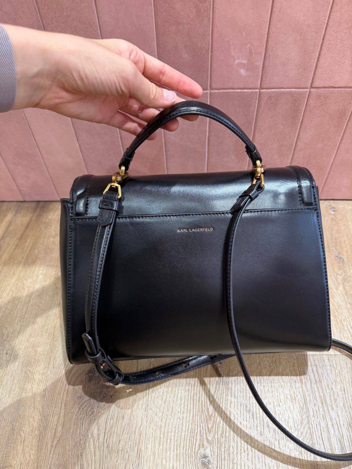 Sac Karl Lagerfeld noir 25/07