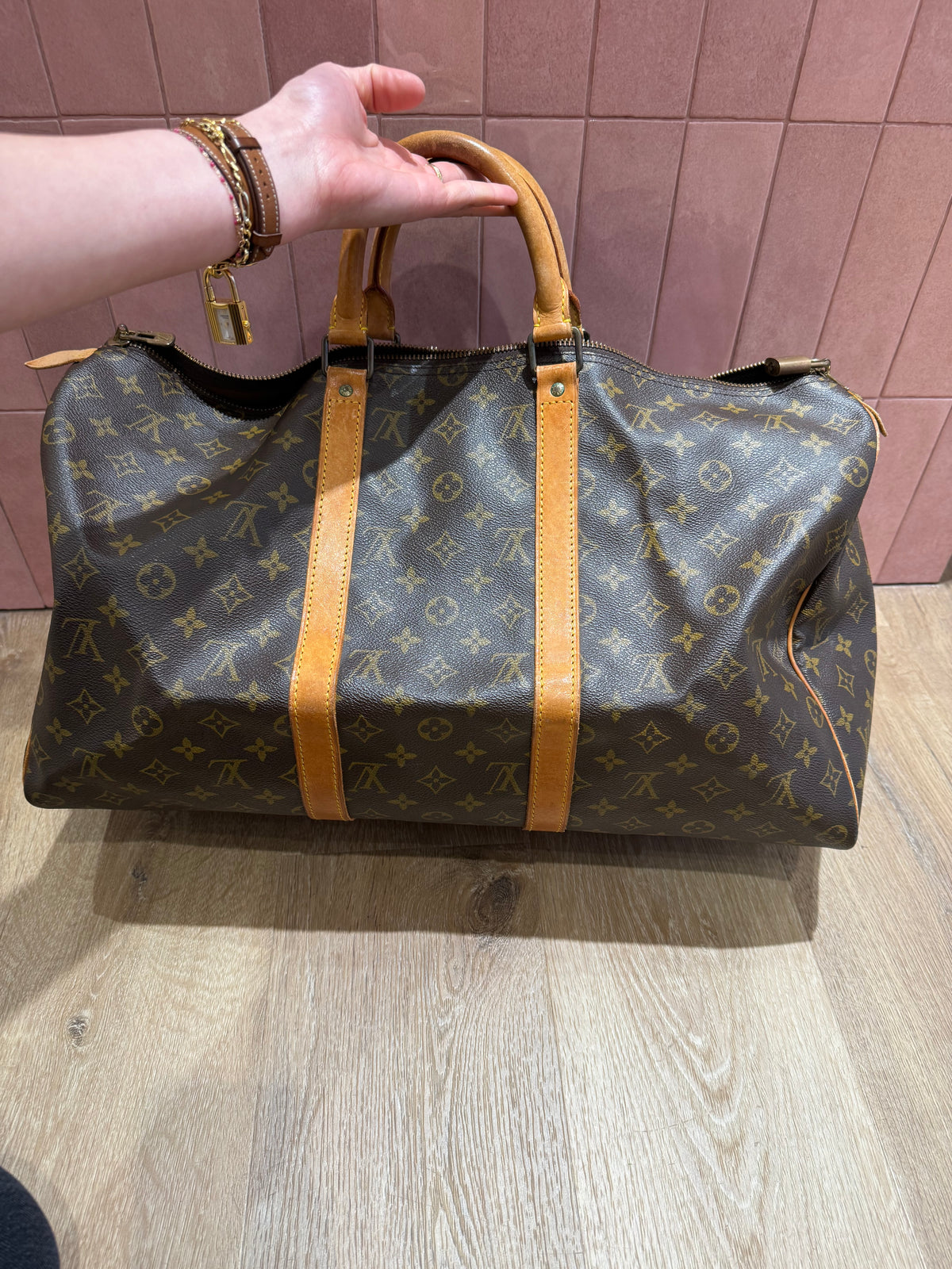 Sac keepall Louis Vuitton 50 très bon état