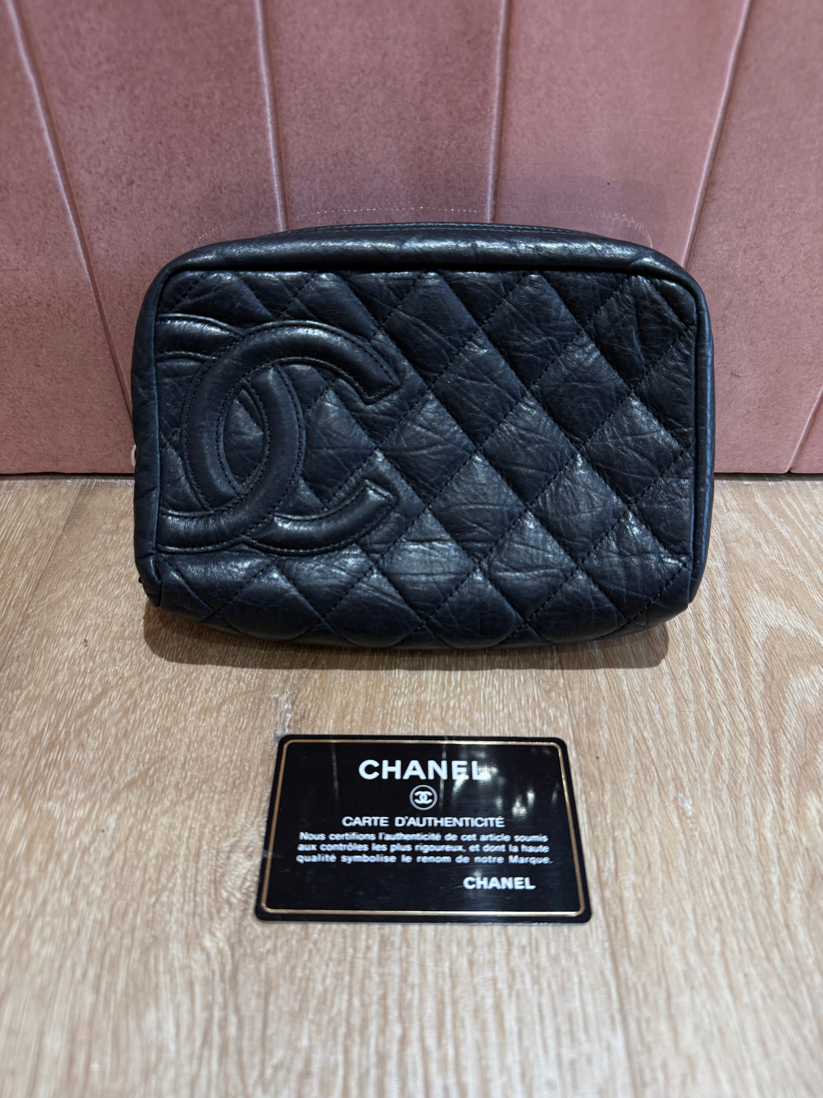 Pochette Chanel cuir cambon 09/06