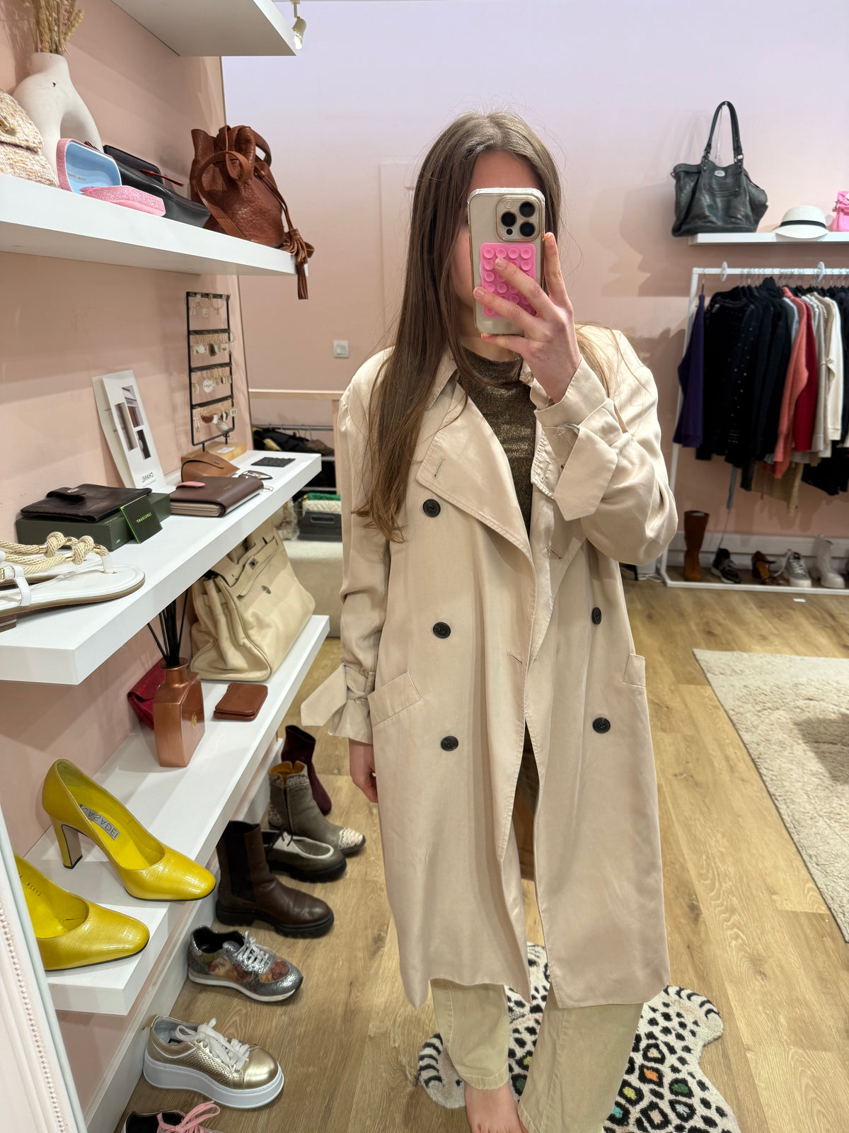 AllSaints Trench beige TS