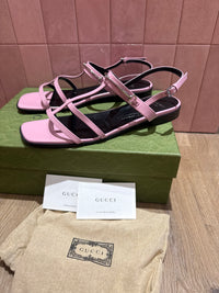 Sandales 40 Gucci roses