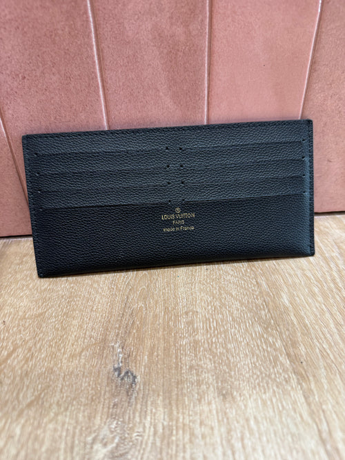 Porte-cartes Louis Vuitton noir 14/06 vente privée