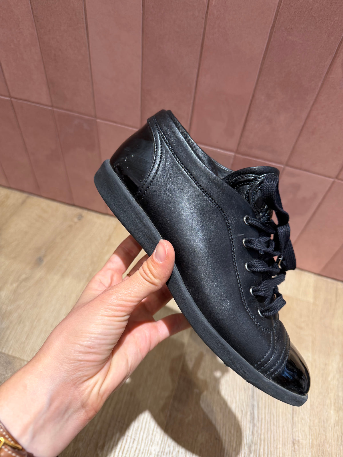 Baskets noires Chanel - T.36 13/09