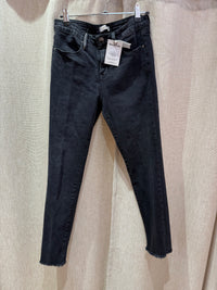 Jean noir chiné franges I.Slow T.36