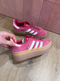 Baskets rose adidas T.36