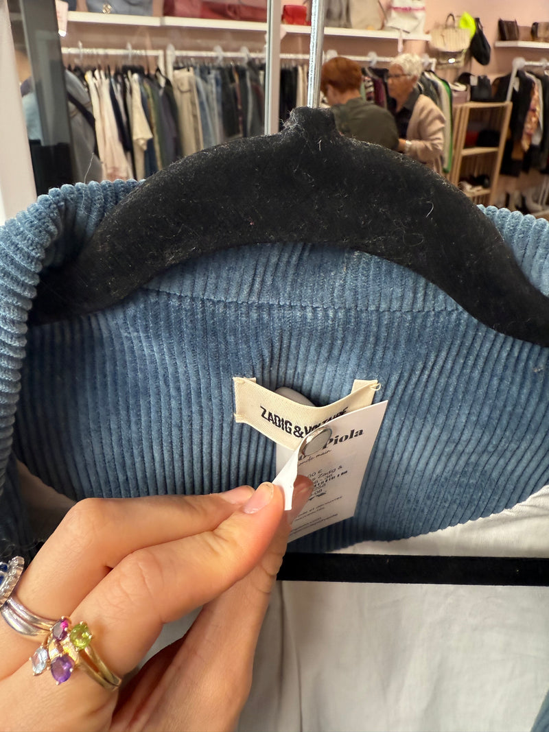 Blazer velours Zadig & Voltaire T.36
