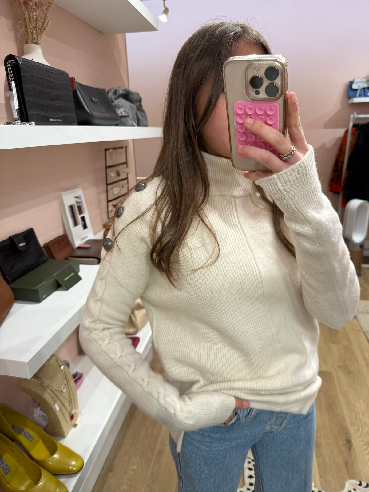 Pull beige IKKS T.M