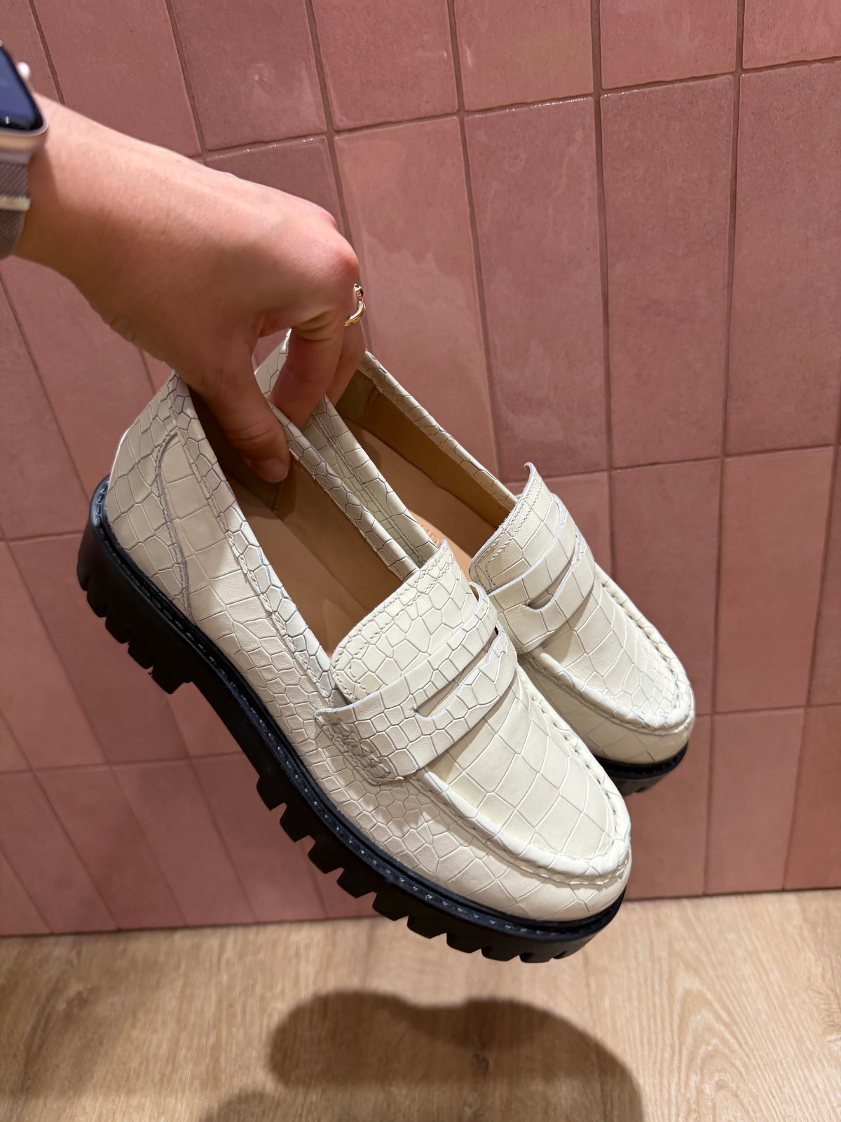 Mocassins blancs Kazar Studio T.38 11/10