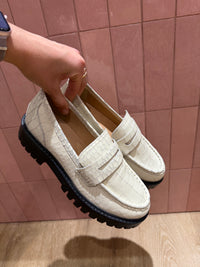 Mocassins blancs Kazar Studio T.38 11/10