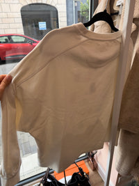 Sweat rose et vert en coton - Lala Berlin - T.M 27/08