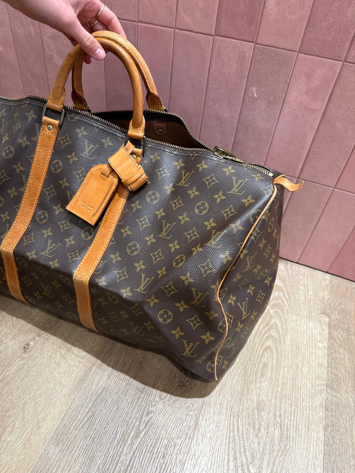 Sac keepall 55 bon état Louis Vuitton