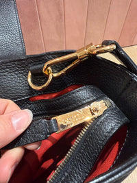 Sac en cuir Lancel noir