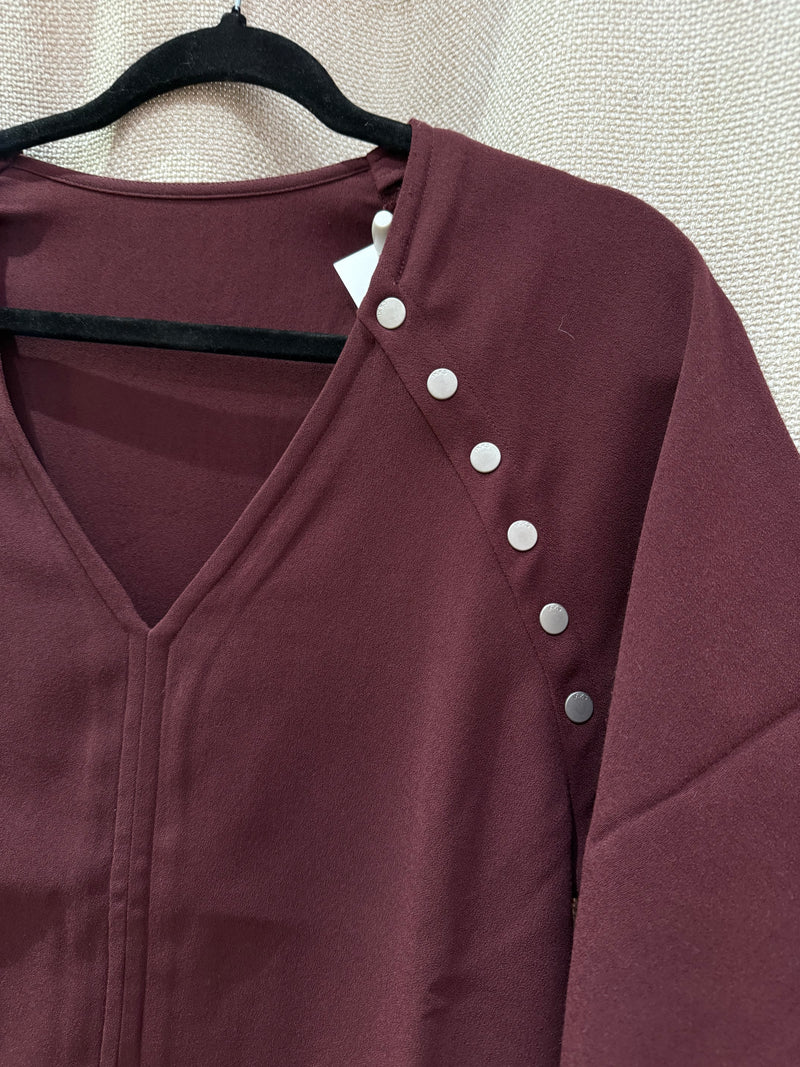 Robe bordeaux IKKS T.36