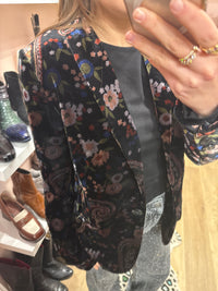 Blazer noir velours MKT T.S