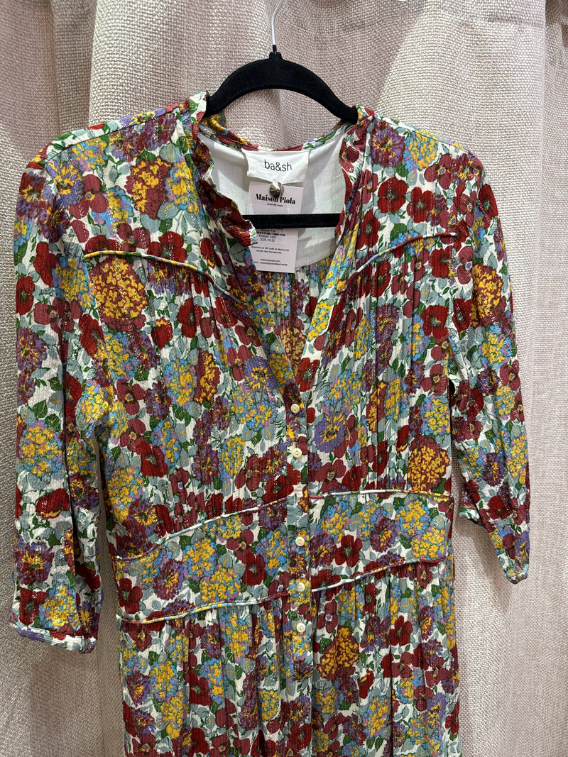 Robe rouge et blanche Ba&sh T.M