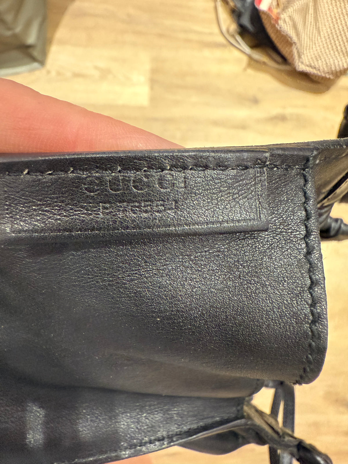 Sac Noir Gucci T.TU