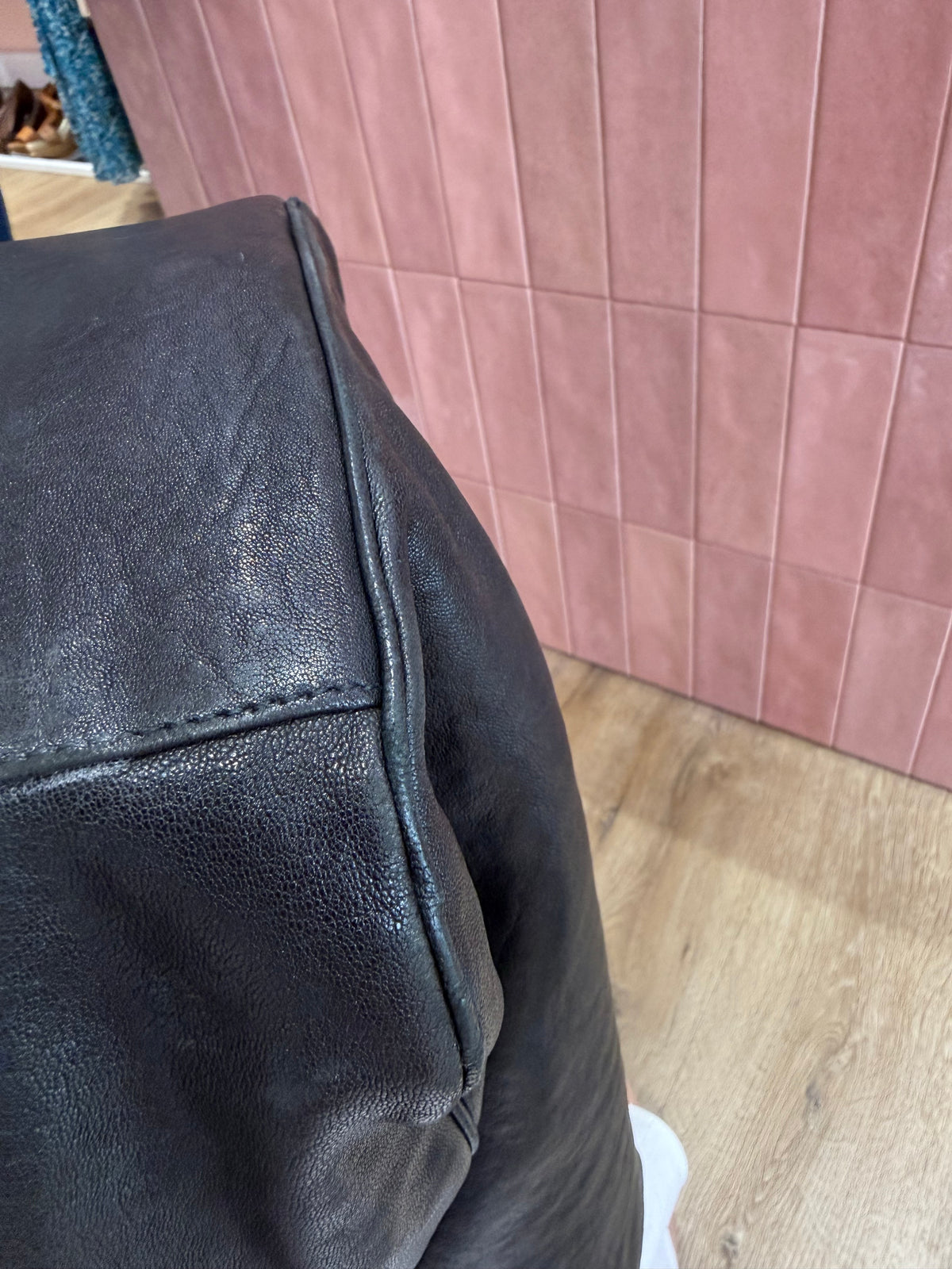 Sac noir yves Saint Laurent - noir - cuir 01/06