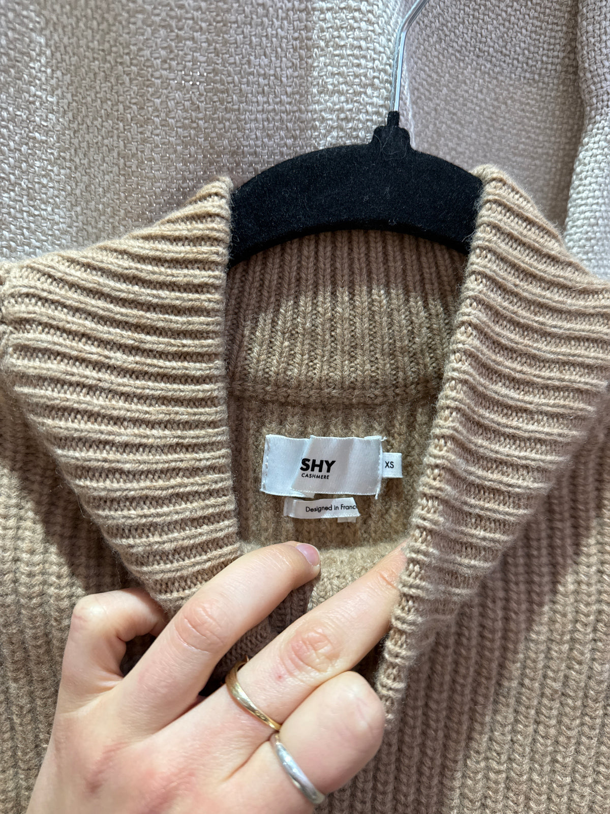 Robe beige Notshy mérinos T.XS