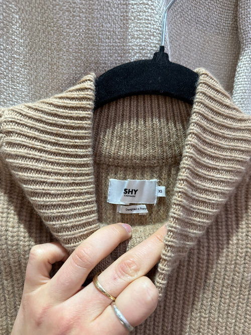 Robe beige Notshy mérinos T.XS