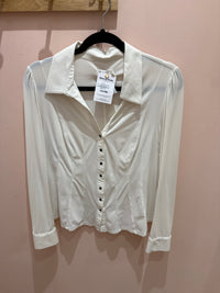 3740  chemise blanche MC planet Taille XL