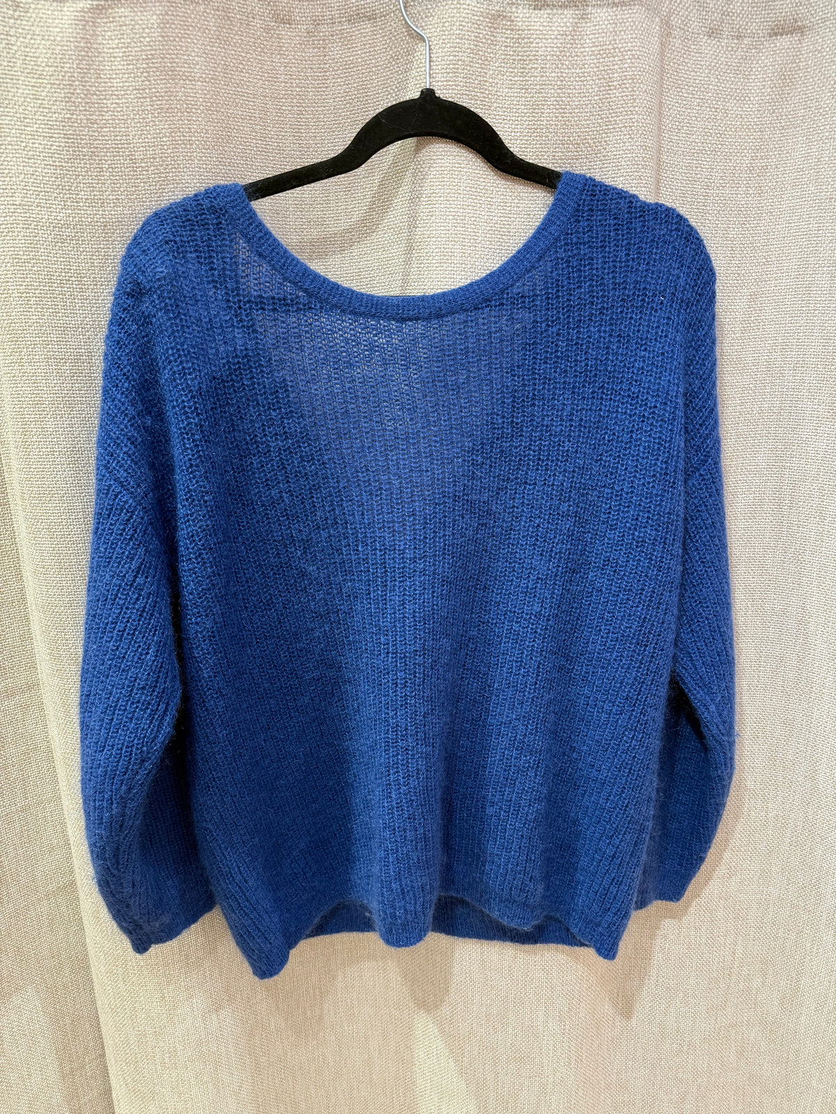 Pull bleu maille Maison 123 T.M