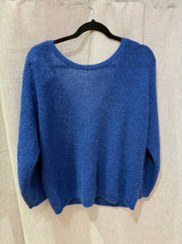 Pull bleu maille Maison 123 T.M