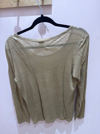Top Sunday beige manches longues T.M