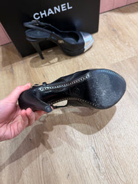 Escarpins noir Chanel T.36
