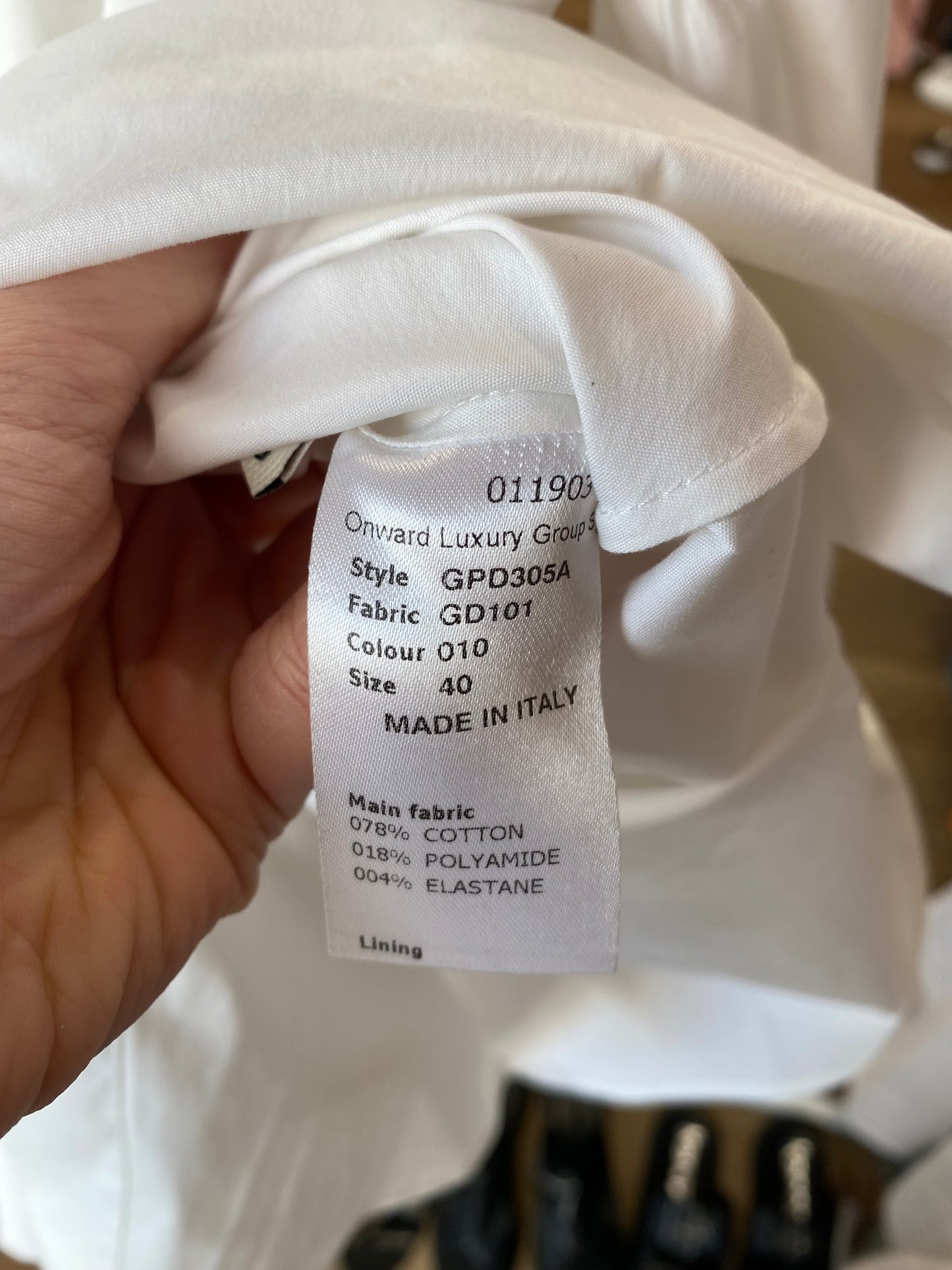 Chemise Jean Paul Gaultier T.40
