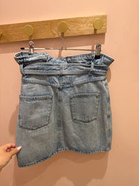 Claudie Pierlot Jupe en jean Jean T.34