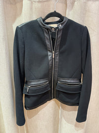 Veste en cuir Michael Kors T.S