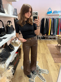 Pantalon marron Max & moi T.34 29/08
