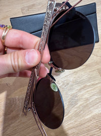 Lunettes Dior bleu TU