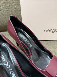 Escarpins noirs Sergio Rossi T.39 01/09