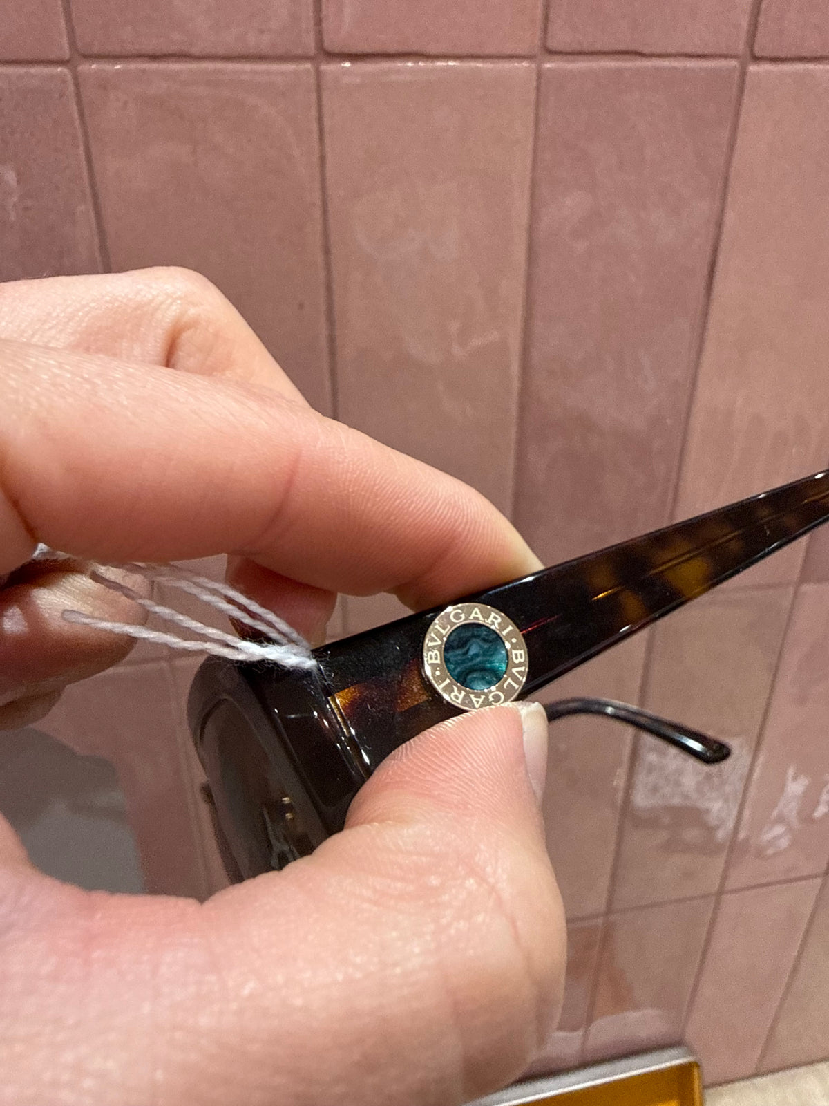 Lunettes Bulgari marron TU