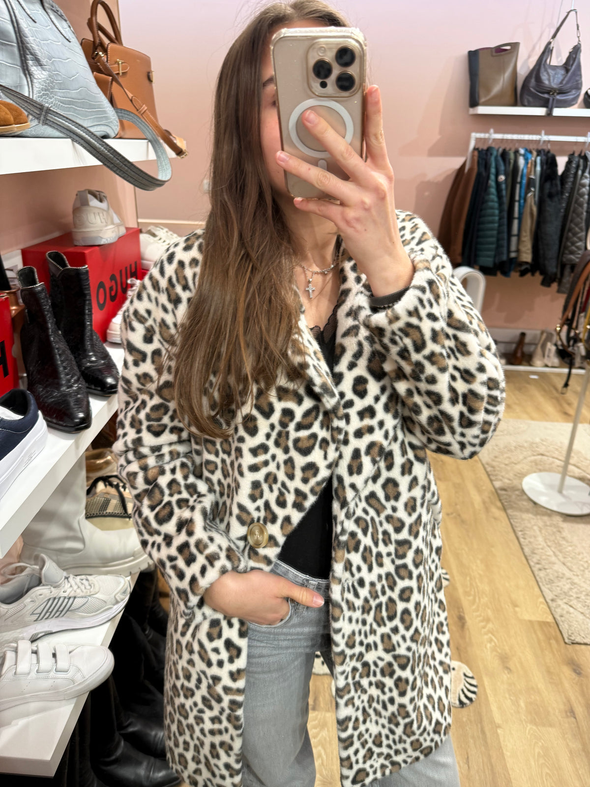 Manteau léopard Selexion T.S