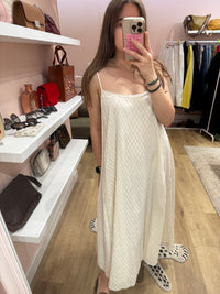 Robe blanche bretelles Rhum Raisin T.M convient à une taille XL 12/07