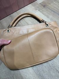 Sac cabas cuir camel Lancel