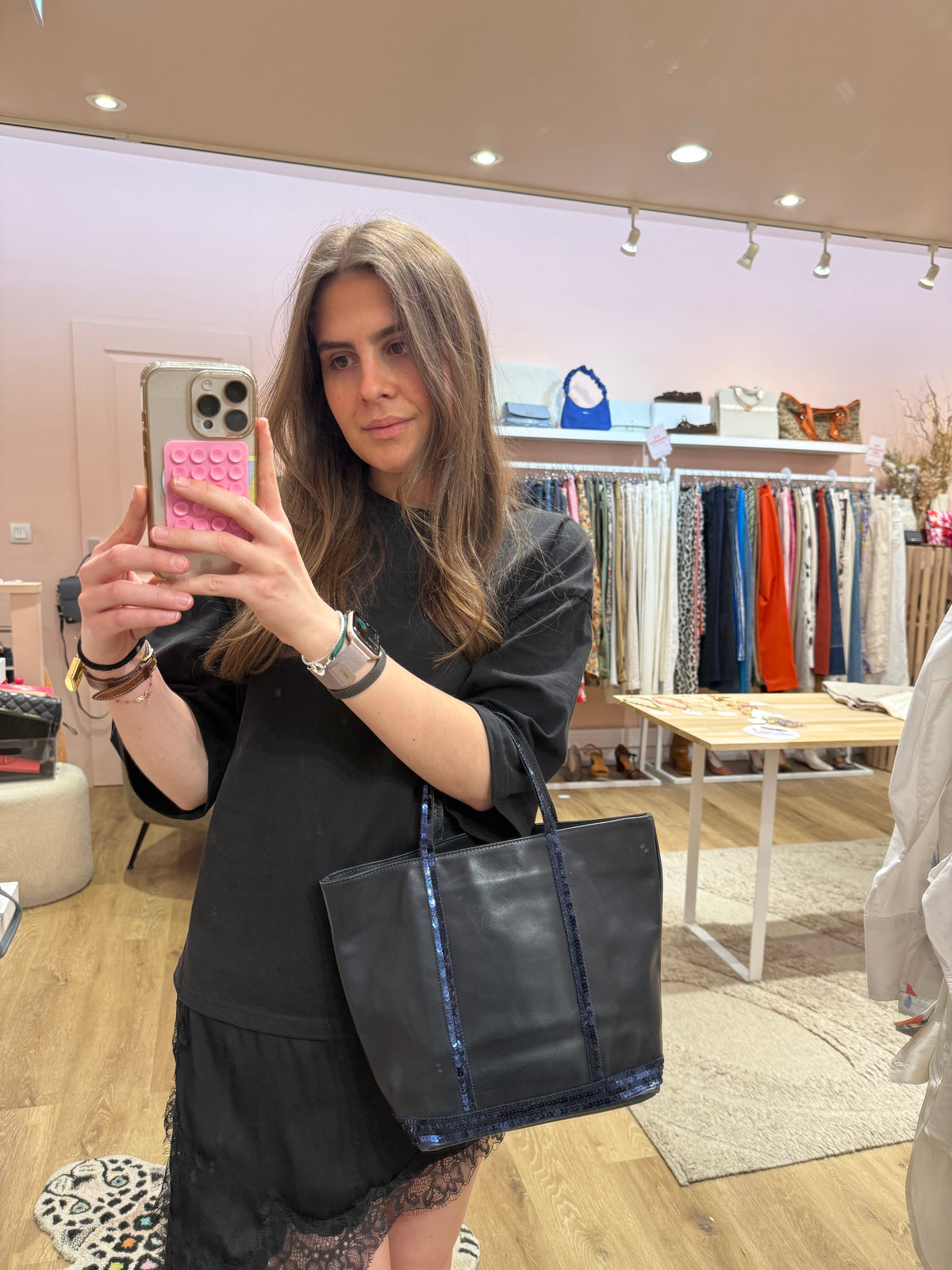 Sac cabas noir Vanessa Bruno T.U