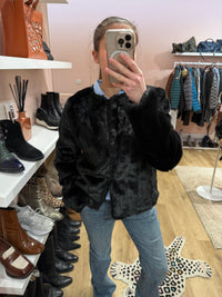 Veste fausse fourrure I.code