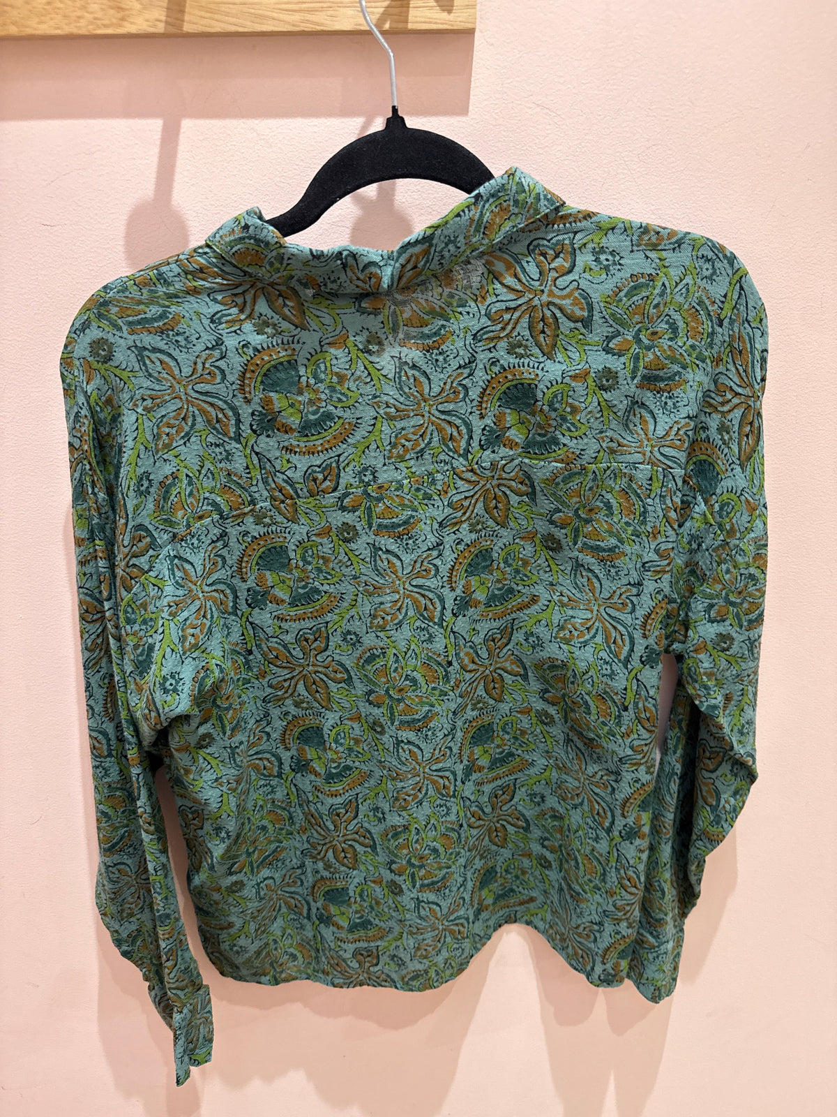 Indi & Cold Chemise Verte et marron T.36